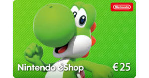 Carte Nintendo eshop 15 euros